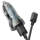 Автомобильное зарядное устройство с быстрой зарядкой QC3.0 + кабель Micro-USB HOCO Z47 |2USB, 20W| Черный - изображение 3