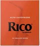 Трости для альт саксофона D'Addario Rico - Alto Sax #1.5 - 10 Pack - изображение 2