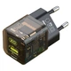 Сетевое зарядное устройство XO CE05 1USB/1Type-C PD30W+QC3.018W адаптер с Type-C кабелем - изображение 1