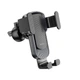 Автотримач для телефона HOCO CA103 vertical and horizontal air outlet gravity car holder Black Metal Gray (6931474766229) - изображение 3