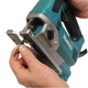 Лобзик сетевой Makita JV0600K (650 Вт, 23 мм, 500-3100 мин-1, кейс) - изображение 5