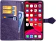 Чехол Vintage для Iphone 13 Pro Max книжка кожа PU с визитницей фиолетовый - изображение 3