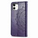 Чехол Vintage для Iphone 11 книжка кожа PU с визитницей фиолетовый - изображение 3
