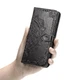 Чехол Vintage для Iphone 11 книжка кожа PU с визитницей черный - изображение 7