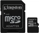 Карта памяти Kingston microSDHC/microSDXC class 10 UHS-I SD adapter 16Gb - изображение 1