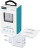 Сетевое зарядное устройство CHOETECH Q5006-EU-WH 2 USB-C 40 Вт PD/QC/PPS - изображение 4