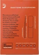 Трости для баритон саксофона D'Addario Rico - Baritone Sax #3.0 - 10 Pack - изображение 3