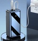 Зовнішній акумулятор Remax Hunergy&nbsp;60000mAh QC 22.5W LED лампа Чорний (RPP-173) - зображення 5