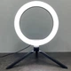 Кольцевая лампа Ring Fill Light 26см на штативе (USB, LED 5 В, диммер 3 режима, селфи кольцо, тринога, ночник) - изображение 1