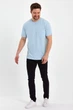Футболка Trend Collection 2037-1 Небесный (A.MAVI) M - изображение 2