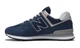 Кроссовки мужские New Balance 574 42 Синій ML574EVN - изображение 2