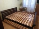 Кровать двуспальная из натурального дерева сосна Верона MebiGrand в спальню 160x200 Орех темный - изображение 3
