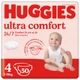 Підгузка Huggies Ultra Comfort 4 (7-18 кг) Jumbo для хлопчиків. 50 шт (5029053567587) - зображення 1