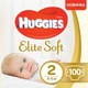 Підгузник Huggies Elite Soft 2 Giga (4-6 кг) 100 шт (5029053548517) - зображення 1