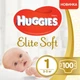 Подгузник Huggies Elite Soft 1 Giga (3-5 кг) 100 шт (5029053548500) - изображение 1