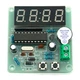 Конструктор електронний годинник, AT89C2051, 4 розряди, DIY ЗБЕРИ САМ (117352) - зображення 2