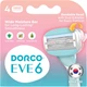 Картриджи Dorco для системы Eve6 для женщин 6 лезвий 4 шт (8801038583112) - изображение 2