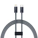 Кабель Baseus Dynamic Series Fast Charging Data Cable Type-C to iP 20W 1m Slate Gray (CALD000016) - изображение 1