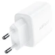 Сетевое зарядное устройство для быстрой зарядки ACEFAST A25 PD20W (Type-C+USB) Dual Port Charger White - изображение 5