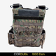 Плитоноска із системою швидкого скидання з підсумками 3шт cordura 1000d - зображення 5