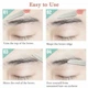 Бритва для оформления бровей Royal Cosmetic Eyebrow Shapers Razors Набор из 3шт. - изображение 2