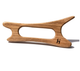 Скребок-массажёр гуаша для лица и тела деревянный Лань Wooden gouache massager for face and body Hind Hillary 2314994441199 - изображение 1
