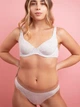 Бюстгальтер с косточками хлопковый brabrabra Мягкий комфорт SLZ24501022 80E Серый (6907208043256) - изображение 4