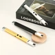 Импульсная USB зажигалка для свечей, кухни, плиты, с подсветкой прямая золотистая - изображение 7