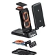 Зарядка беспроводная Qi 4in1 Wireless Charger JYD A60 |5-15W| Док-станция для iPhone + iWatch + Airpods - изображение 8