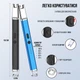Импульсная USB зажигалка для свечей, кухни, плиты, с подсветкой прямая синяя - изображение 2
