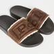 Мужские шлепанцы замшевые Ralph Lauren 667292842 42 (9) 28.5 см Коричневые (1159776863) - изображение 2