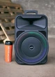 Портативная акустическая система с караоке микрофоном Winso RX-1228W-12"x1 Bluetooth колонка с RGB подсветкой 20W, 2400mAh - изображение 6