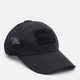 Бейсболка з сіткою Чорна Mil-Tec BASEBALL CAP NETZ BLACK (12317602) - зображення 1