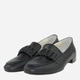 Женские лоферы кожаные Classic Style R2008 38 24 см Черные (H2000029749773) - изображение 3