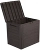 Ящик для зовнішнього зберігання Prosperplast Woodebox 140 л Коричневий (5905197373140) - зображення 2