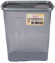 Контейнер пластиковый для сыпучих продуктов Violet House 0550 Transparent Black 3.25 л (0550 Transparent Black) - изображение 2