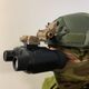 Кріплення на шолом армійський для ПНБ приладу нічного бачення NVG Mount Nylon Coyote (PVS15/PVS18/GPNVG18) - зображення 2