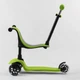 Трехколесный самокат велобег каталка 3в1 Best Scooter PL-315 (3 колеса PU со светом, сидение, родительская ручка) - изображение 3