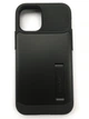 Чехол противоударный с подставкой Spigen Slim Armor ACS01545 для Iphone 12 Mini (5.4") Black - изображение 7