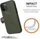 Чехол милитари противоударный UAG Civilian 11235D117272 (Original) для Iphone 12/12 Pro (6.1") Olive Drab - изображение 13