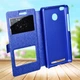 Чехол Window для Xiaomi Redmi 3s / Redmi 3 pro книжка с окошком Blue - изображение 8