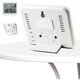 Термогигрометр с уровнями комфорта U&P HCX-0813 White (SWE-HCX0813-WE) - изображение 5