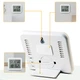 Термогигрометр с уровнями комфорта U&P HCX-0813 White (SWE-HCX0813-WE) - изображение 6