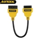 Кабель удлинитель OBD2 AUTOOL 30см для подключения адаптеров LAUNCH, GOLO, EasyDiag, ELM327 - изображение 6