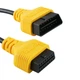 Кабель удлинитель OBD2 AUTOOL 30см для подключения адаптеров LAUNCH, GOLO, EasyDiag, ELM327 - изображение 9