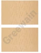 Коврик сервировочный ARDESTO 30×45 см, Gold AR3312G 2 шт. - изображение 1