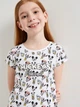 Детская летняя ночная рубашка для девочки Disney Minie DIS MF 52 04 9356 104 см Белая (5904009080245) - изображение 4