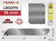 Лезвия безсегментные&nbsp;TAJIMA LB50PN&nbsp;ультра острые 18 мм&nbsp;серые&nbsp;10 шт 1102-0678 - изображение 1