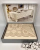 Скатертина Set Maison D'or 160x320+150x310+8pcs+8psc Marinella T.Cloth Beige - зображення 1
