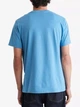 Футболка хлопковая длинная мужская Calvin Klein 978924671 S Синяя (1159776733) - изображение 2
